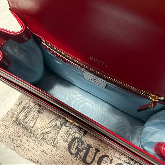 Gucci GG ring shoulder bag Red - Picture 7 of 9